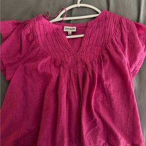 Steve Madden Fuchsia Top